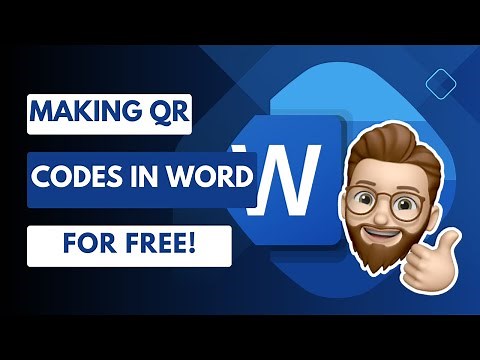 Create QR Codes in Microsoft Word: Step-by-Step Guide - PowerPoint and Excel too!