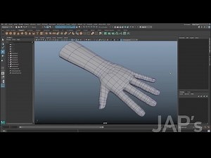 Basic Hand Modelling in Maya