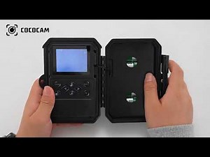 Cococamトレイルカメラ 設定方法