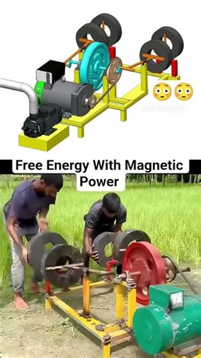 Free Energy With Magnetic Power 🤔| #solidworks | #viral | #shorts | #viralshorts |#gear | #autocad |