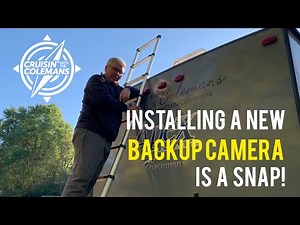 RV Backup Camera Installation