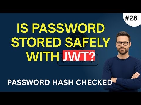 Spring Boot JWT Authentication | Password Hashing in User Registration Explained