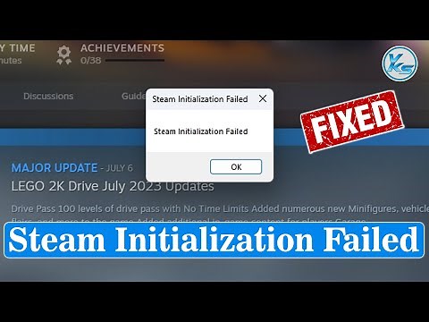 ✅ How To Fix Steam Initialization Failed