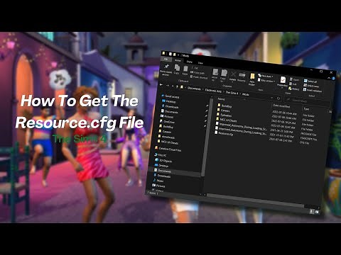 How To Get Your Resource cfg file back | #thesims4 #tutorial