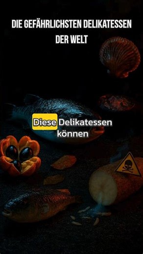 Diese Delikatessen können dich töten! #fakten #wissen #deliciousfood