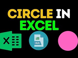 Excel Trick: How to Create a Circle in Excel Easily