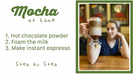 8.5K views · 44 reactions | Winter is upon us and we all miss sipping on a delicious MOCHA at our favorite cafe. Here is a step by step guide on how you can make your very own layered mocha to enjoy at home. Please share your mocha moments with us in the comments below. | CupoCafe - Coffee Bar | Facebook