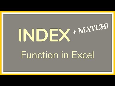 How to Use the INDEX Function in Excel - Tutorial