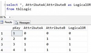 T-SQL Bitwise Operators in SQL Server