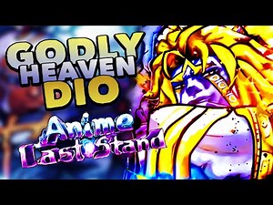 ANIME LAST STAND | HOW TO OBTAIN DIO OVER HEAVEN *SECRET PUZZLE*