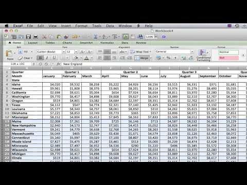 How to Add Lines on an Excel 2007 Sheet : MS Excel Tips