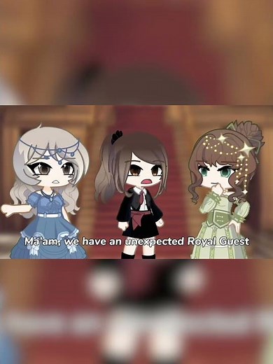 Unexpected Royal Guest 👑 | Miraculous Ladybug | Gacha edit #shorts #gacha #meme