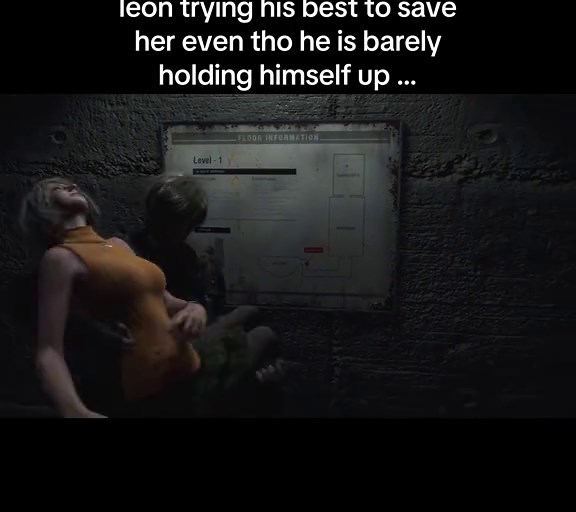 Leon Kennedy's Struggle to Save Ashley in RE4 Remake
