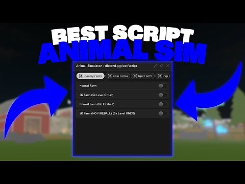 The *BEST* Animal Simulator Script 🐒 | Autofarm, Coinfarm, Kill Aura, & MUCH More!