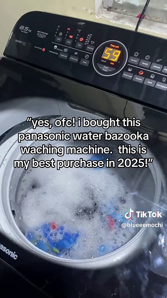 Best Automatic Washing Machine: Panasonic Water Bazooka