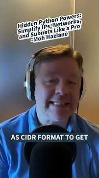 Master IP Addresses in Python With One Standard Module #coding #ipaddress
