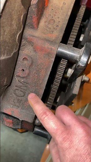 How to Identify A Small Block Chevy Engine Part 3: Block Casting Number #shorts