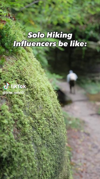 Solo hiking influencers be like. Who doesn’t love nature and it’s beauty #instagram #nature