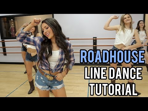 Roadhouse - Official Line Dance Tutorial - Jessica Lynn
