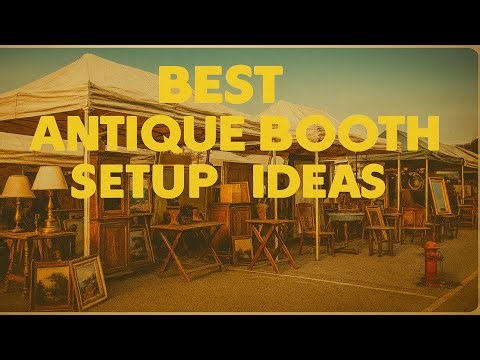 Best Antique Booth Setup Ideas #antique, #antiques, #vintage, #retro
