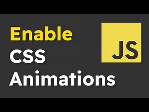 The Best Way to Enable CSS Animations with JavaScript?
