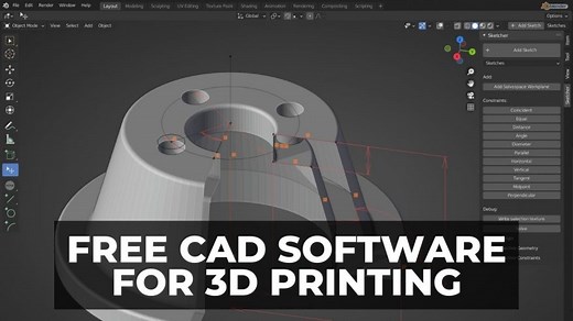 16 Best Free CAD Software for 3D Printing 2024