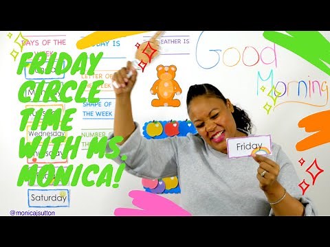 Friday - Preschool Circle Time - Learn at Home - Friday 5/1