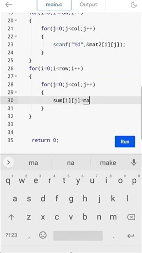 C Program to Add Two Matrices | Matrix Addition in C Language | Beginner Friendly