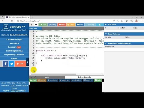 Online GDP Compiler for Java Programming