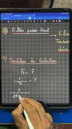 Pr. Noureddine Bensihbi on Instagram: "Live (21) Pour les élèves de ❌❌2 BAC BIOF❌❌ ÉLECTRICITÉ - Modulation & démodulation d'amplitude Exercice corrigé"