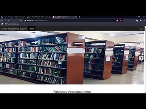 Library Management System Using PHP and MySQL Demo