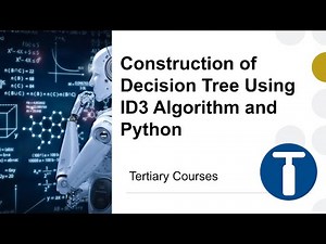 Construction of Decision Tree Using ID3 Algorithm and Python