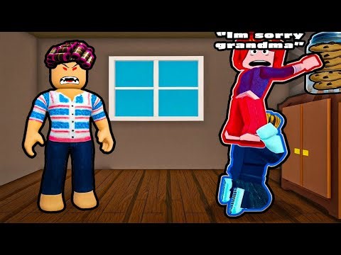 Becoming GRANDMA in Roblox Steal Cookies