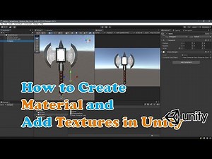 EP3: Create Materials and Add Textures in Unity | Unity Beginner Guide