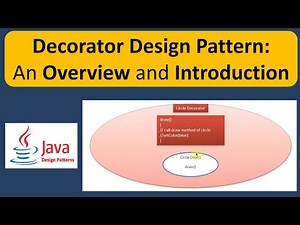 Decorator Design Pattern: An Overview and Introduction