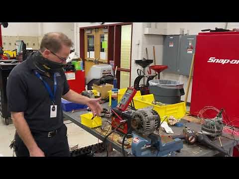 BENCH TESTING AN ALTERNATOR