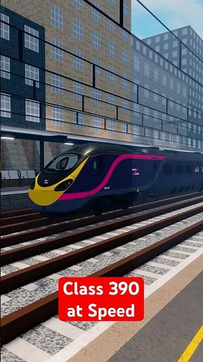 Class 390 at Speed – Roblox SCR V2.2