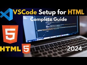 How to Setup VScode for HTML & run HTML files on Visual Studio Code | Web Development