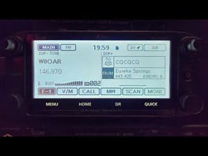 Saving a Frequency On The Icom ID-5100