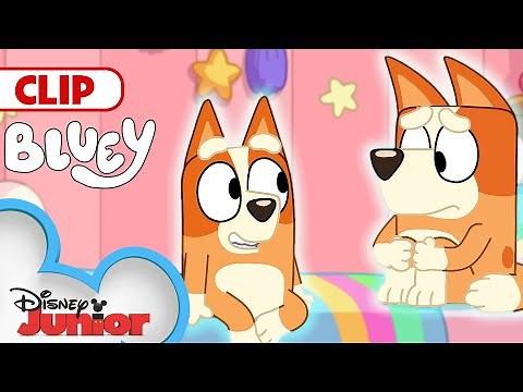 Bluey Season 3 Episode 6 "Mini Bluey" Episode Clip | @disneyjr