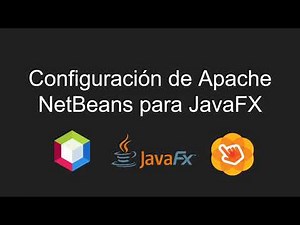 Configuración de NetBeans 12 para trabajar con JavaFX