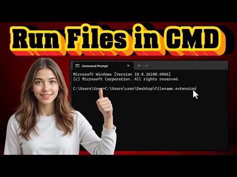 How To Run Files In CMD | Simple Steps For Beginners (2025)