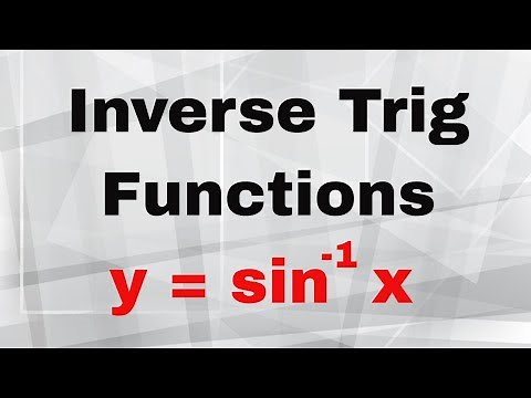 Inverse Trig Functions on a graph