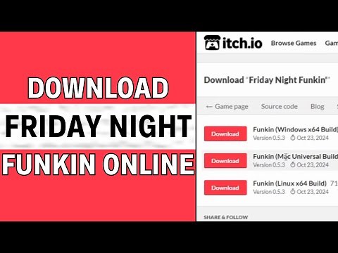 How To DOWNLOAD Friday Night Funkin On PC/Laptop (2025)