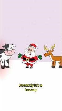 Rudolph's got some competition 🦌🛷🎅 #fyp #funny #comedy #animation #christmas