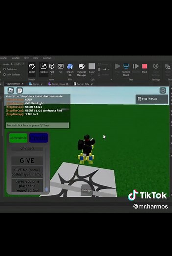 How to Make Administration Commands and Panel in Roblox