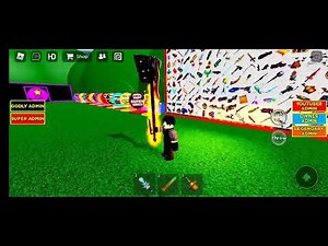 melhores armas no free admin no Roblox