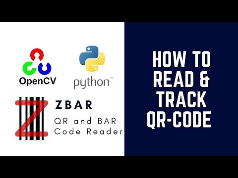QR code reading and tracking with Python | PyZBar | OpenCV
