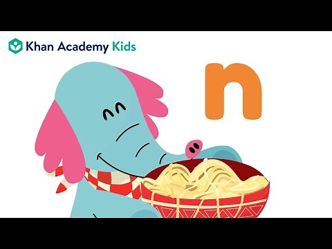 The Letter N | Letters and Letter Sounds | Learn Phonics with Khan Academy Kids