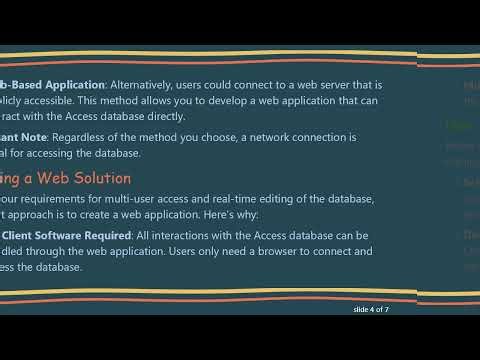 Accessing Your Access Database Remotely: A C# Guide for Effective Multi-User Management